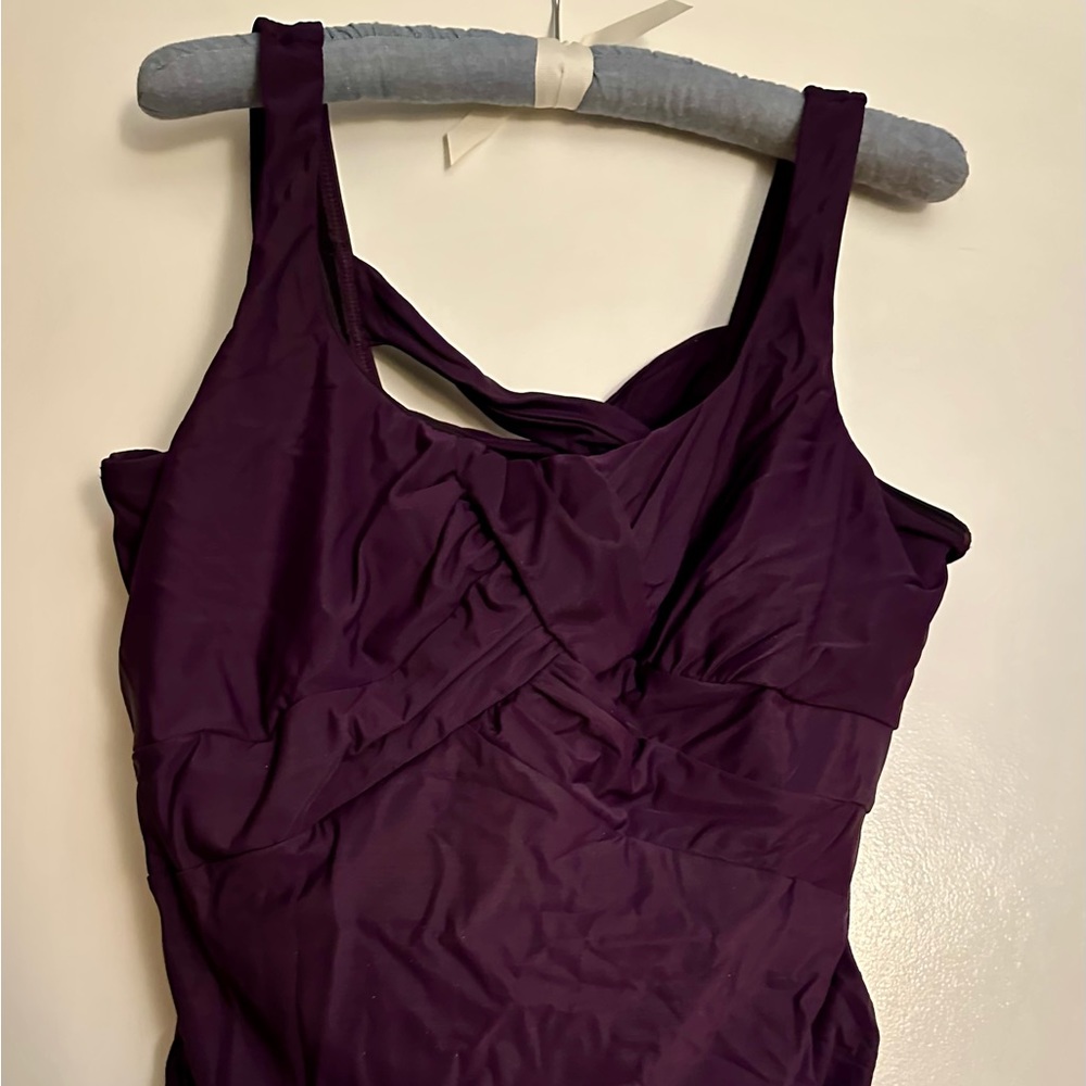 Lands End One-Piece Bathing Suit
